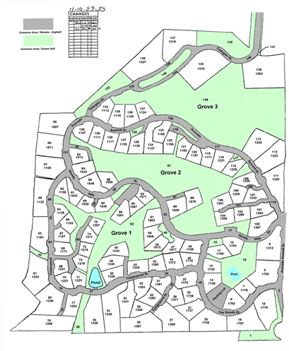 Avocado Estates Map