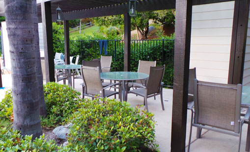 Nice Patio Furniture by the Pool